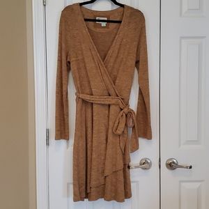Saturday Sunday Sweater Wrap Dress